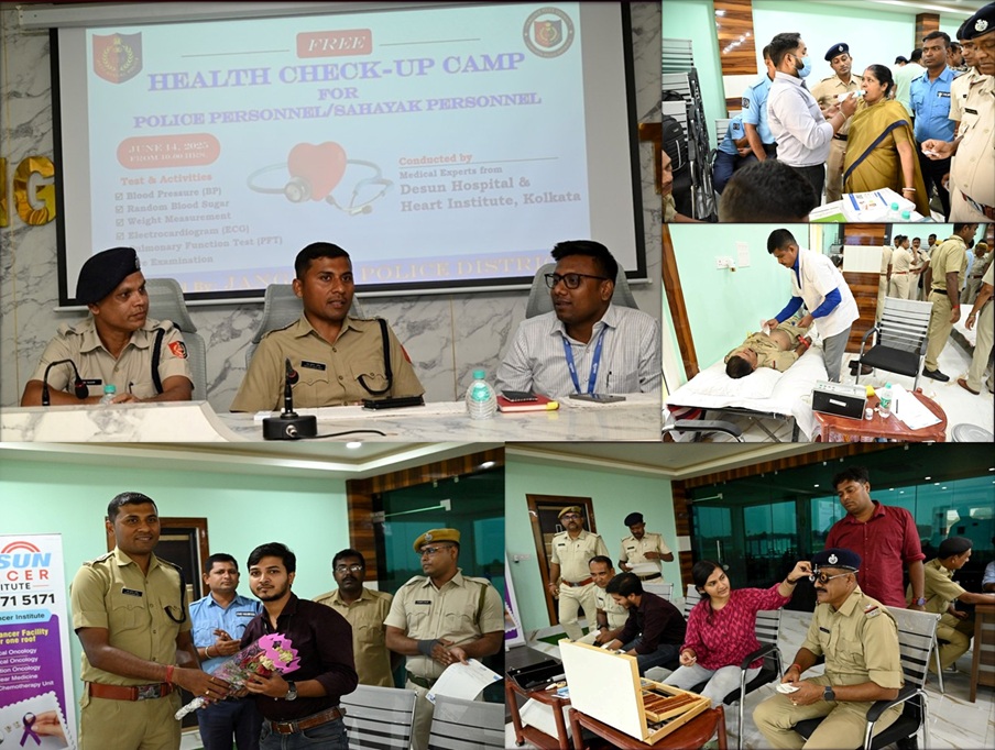 Free Health Check Camp for Police Personnel